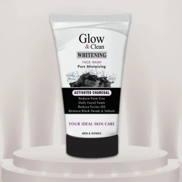Glow & Clean Charcoal Face Wash | Deep Cleansing Oil Control & Pore Care