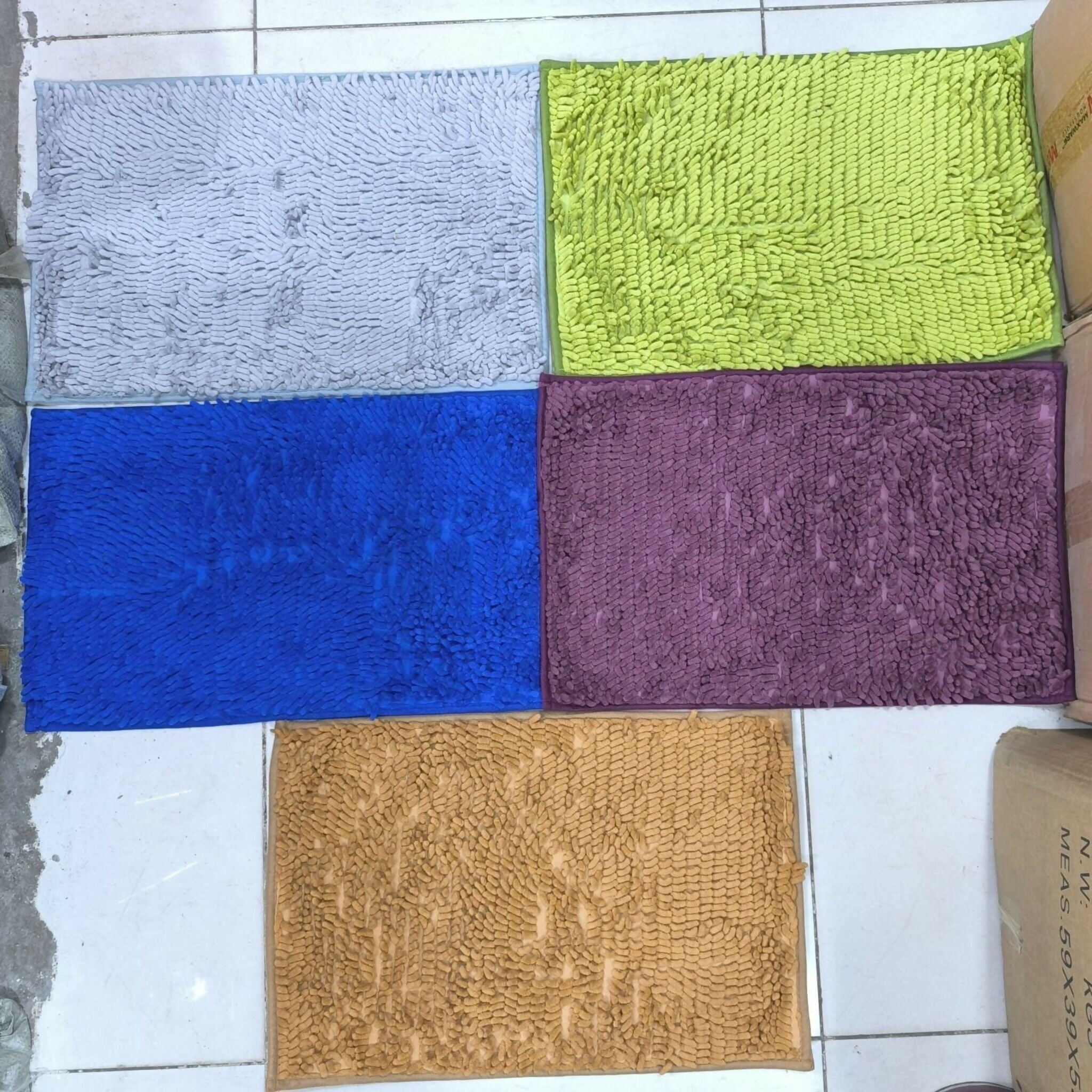 Nonslip water absorbent MicroFiber