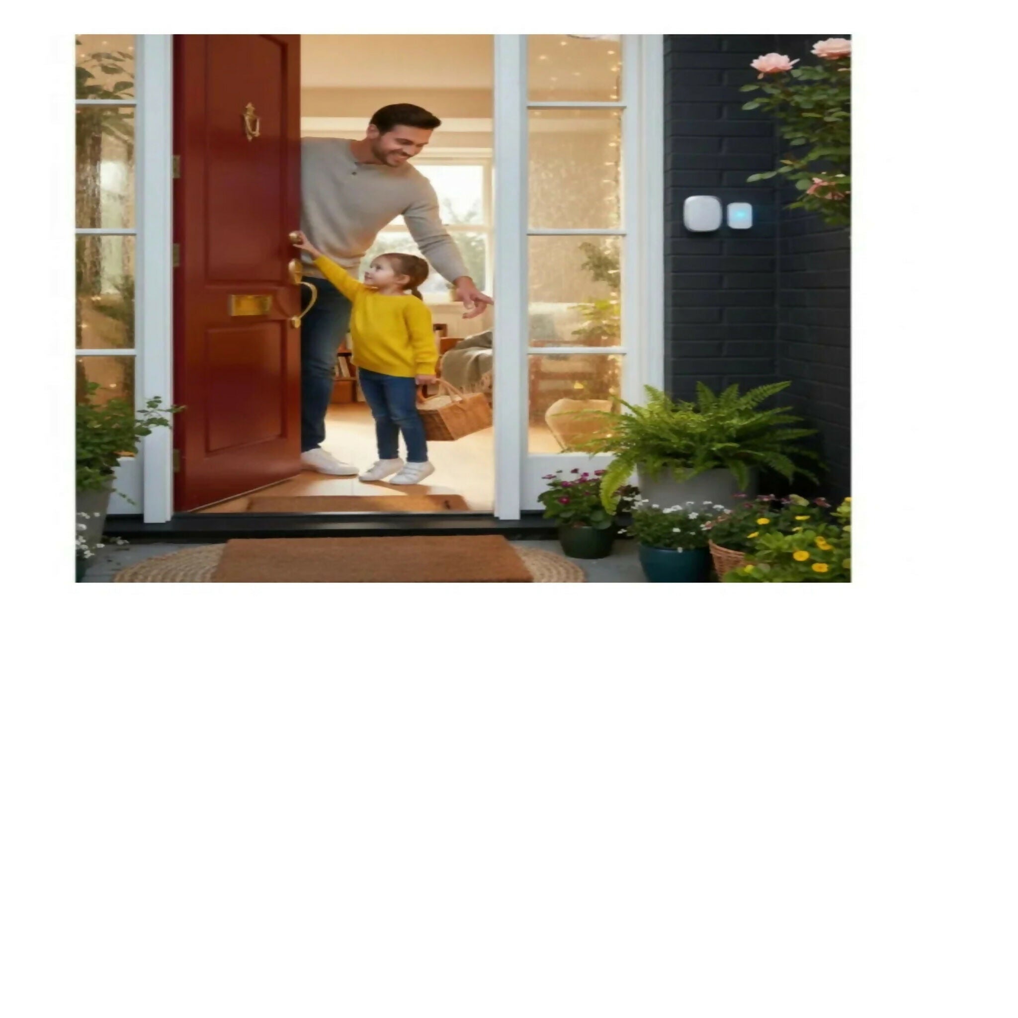 Luckarm Wireless Digital Doorbell – High Quality & Easy Installation