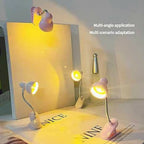 Mini LED Clip Book Light – Portable Night Reading Lamp (Card Packing)