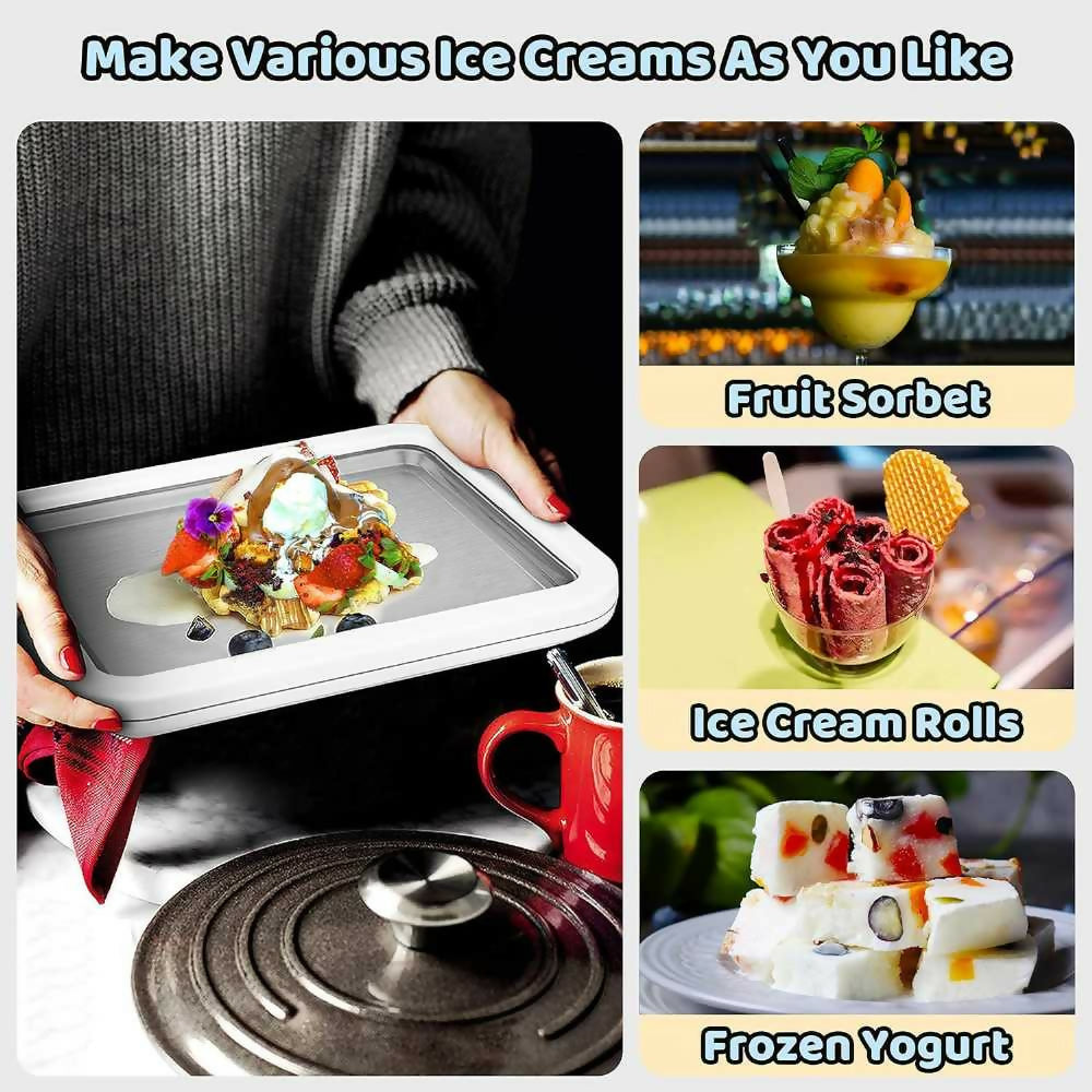 Small Household Yogurt Frying Machine – DIY Ice Cream Maker for Children
