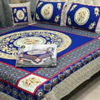 3 D PANAL BEDSHEET CRYSTAL COTTON
