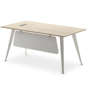 Ariel Office Desk Junior, Compact Manager Desk, Sleek Design