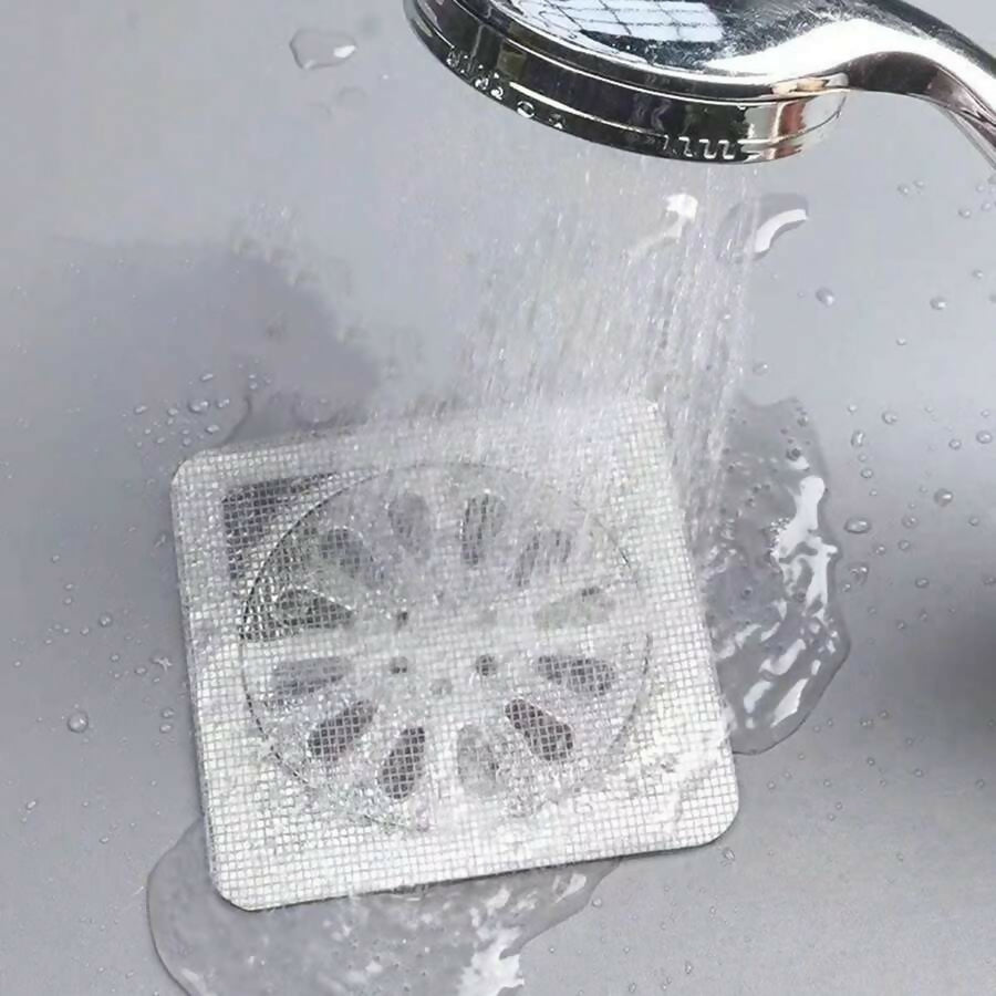 Pack of 10 -Multifunctional Sticker Drainer Net for bathroom, kitchen etc | Window Screen Repair Patches