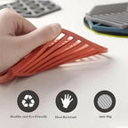 1PCS Multifunction Heat Resistant Silicone Mat Drink Cup Coasters Nonslip Pads Pot Holder Table Placemat Kitchen Accessories (random color)