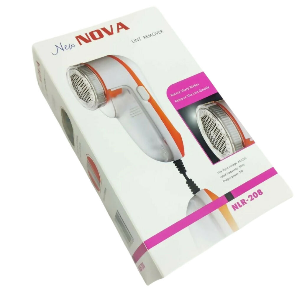 Nova Lint Remover NLR-208, Electric Fabric Shaver, for Home Use