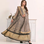 Dress Suit, All Crafted with Exquisite Embroidered Details, for Women