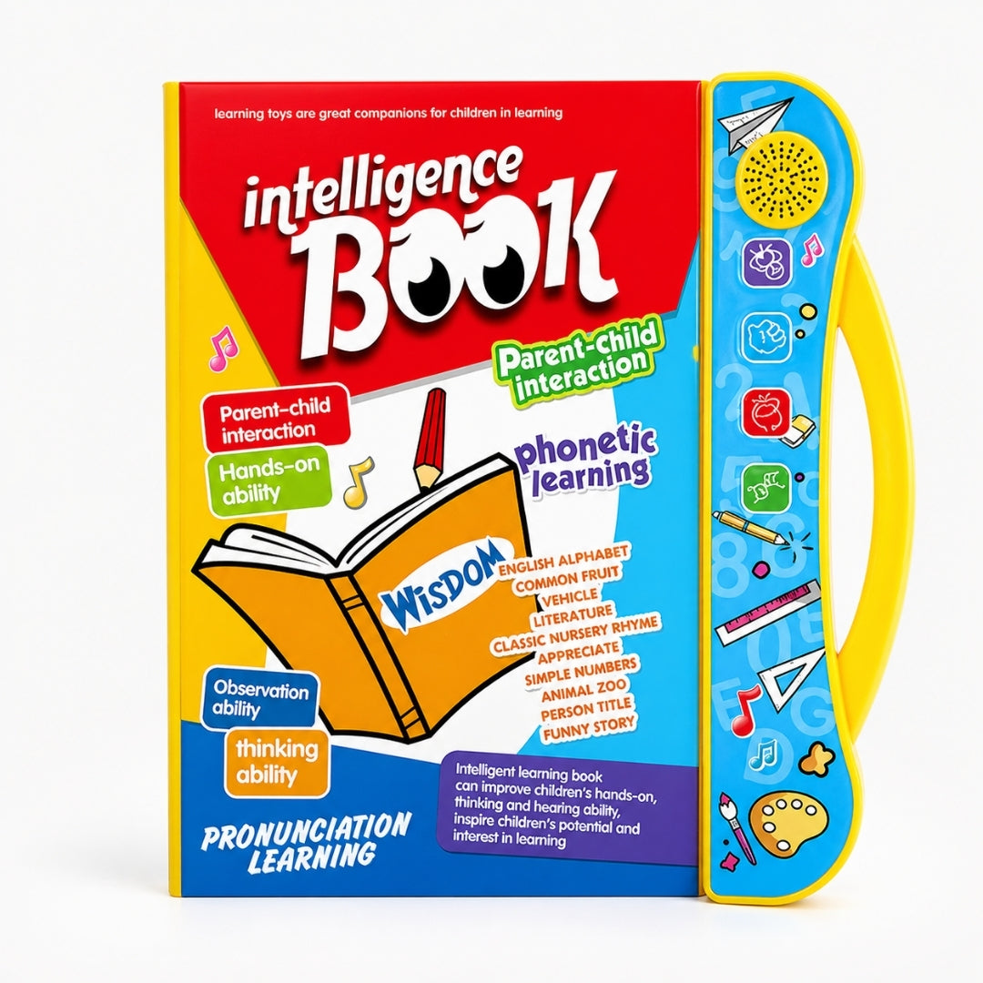 Intelligence Learning Book English Letters Words Educational toy for Kids