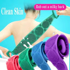 Magic Silicone Brushes Bath Towels | Rubbing Back Mud Peeling Body Massage Shower Extended | Scrubber Skin Clean Brushes Bathroom