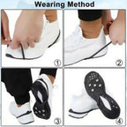 5 Studs Anti Skid Ice Snow Camping Walking Shoes Winter Safety Boots