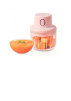 Mini Food Chopper Portable USB Rechargeable Vegetable Garlic Meat Grinder | With Cable – Size 250ml