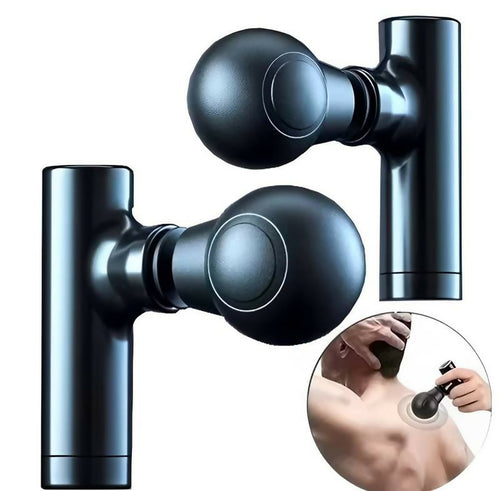 Mini Rechargeable Fascial Gun – Portable Deep Muscle Massager for Pain Relief and Relaxation – Random Color
