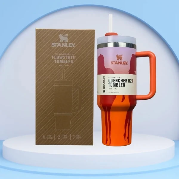 Pink Barbie Stanlay Tumbler | H2.0 Tumbler 1.18L Limited Edition Double Wall Vacuum Insulated