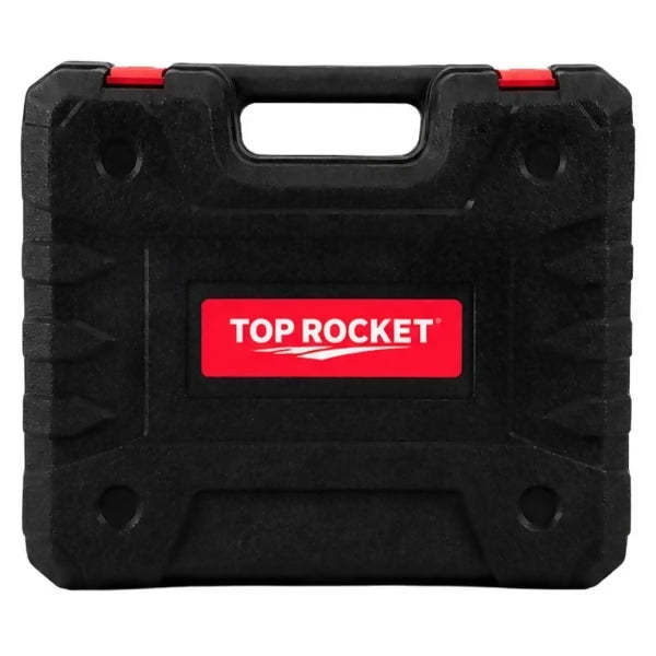 TOP ROCKET Cordless Rechargeable Drill Machine Kit | 48V Double Batteries | 3-in-1 Drill, Screwdriver & Impact Driver | Variable Speed Power Tool Set with Carry Case