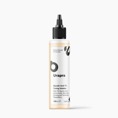 Urapra Glycolic Acid 7% Toning Solution – Exfoliating Toner for Bright & Smooth Skin (100ml)
