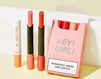 Cigarette-Shaped Matte Lipsticks