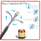 Electric Arc USB Rechargeable Lighter, 360° Flexible Neck