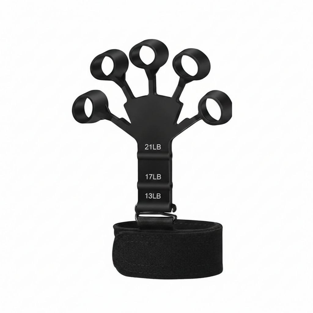 1Pcs Silicone Gripster Grip Strengthener Finger Stretcher Hand Grip Trainer Gym Fitness Training And Exercise Hand Strengthened