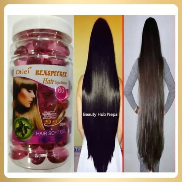 Hair Capsule For Dry And Damaged Hair Oil Material 60 Capsules Hair Care Solution 155 Gram
