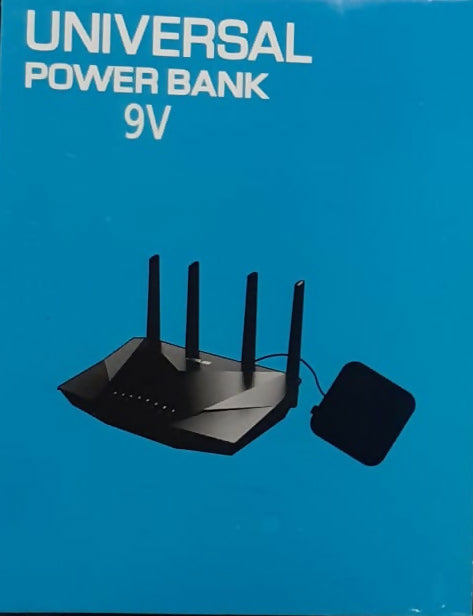 Wifi Router Power Bank 20000 mAH – Reliable Backup Power for Seamless Internet Connectivity | Best Quality Power Bank For Wifi Router - Without Adapter ( Random Color ) - 09 Volt