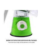 Manual Vegetable Drum cutter Slicer Multifunctional Round Slicer Kitchen Gadget (random color)