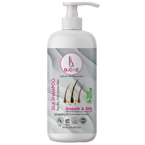 B.ONE Silk Shampoo 360ml, Smooth & Silky Hair, for Manageable Hair