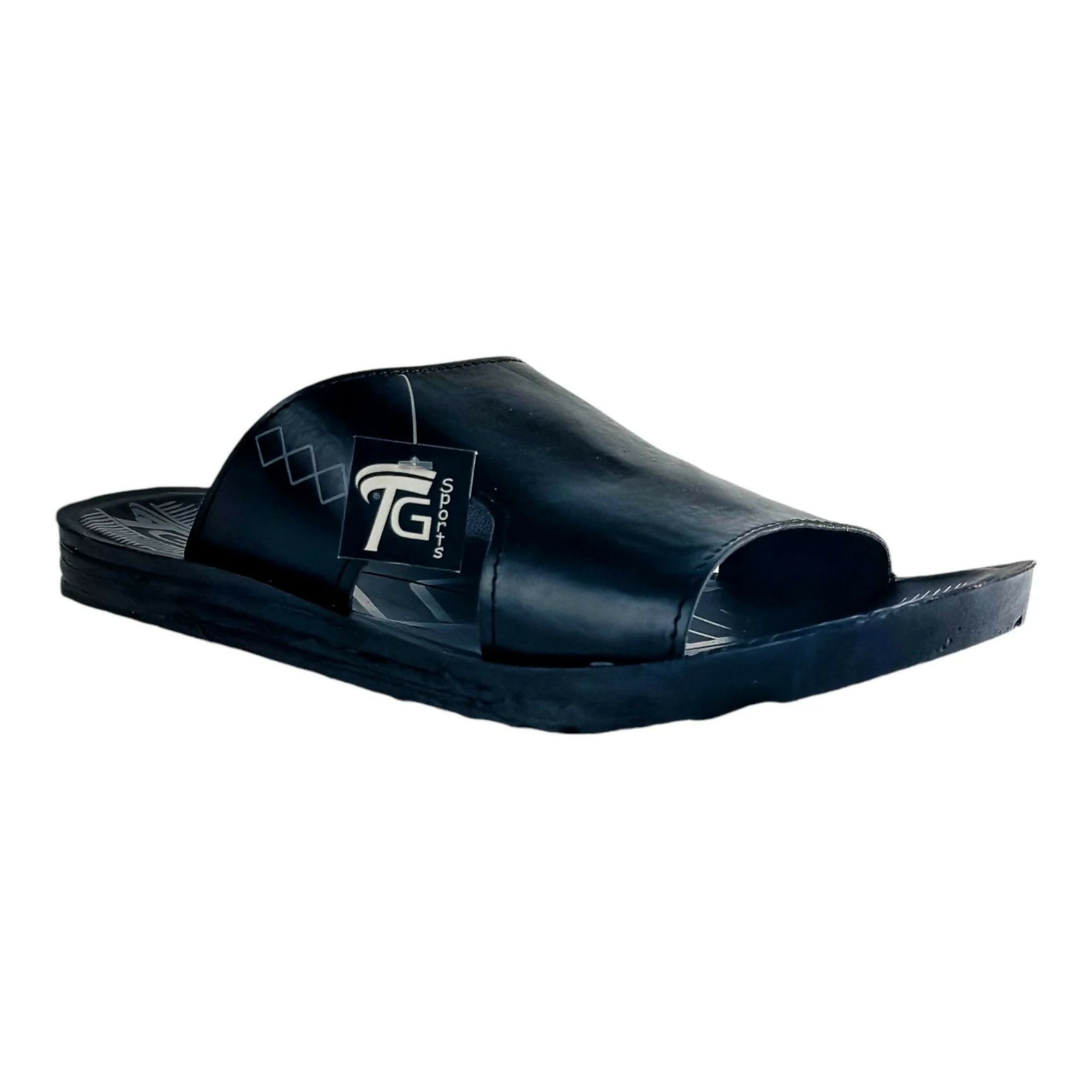 Open-Toe Slip-On Sandals