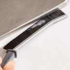 Set of 2 Gap Cleaning Brushes – Hard Bristle Crevice and Grout Cleaning Brush for Bathroom, Kitchen, Tile, and Dead Angles – Durable Narrow Cleaning Tool (9 Inch Lengh 0.75 Inch Width
