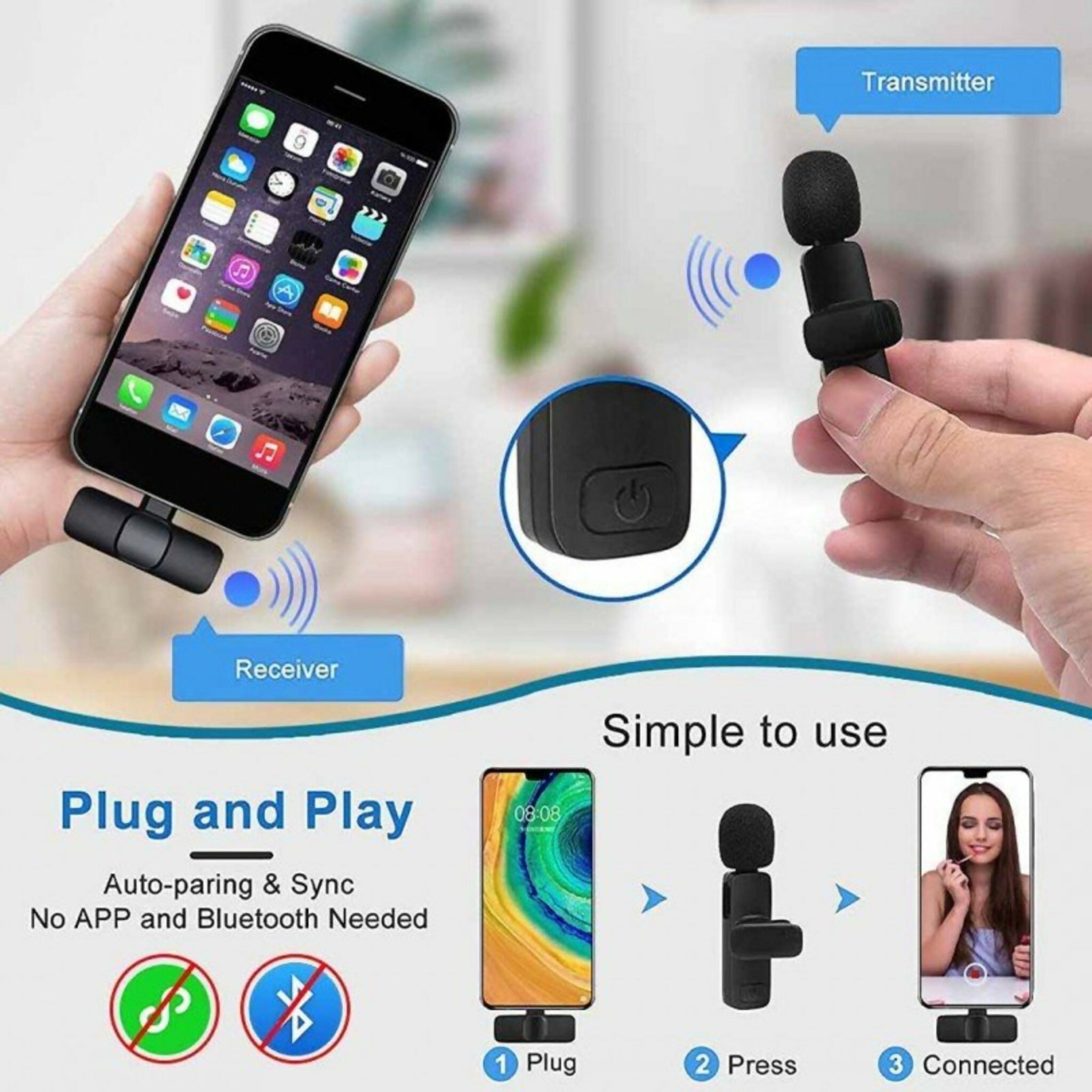 Wireless Microphone Iphone/Android