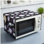 Microwave Oven Cover with Double Pockets – Waterproof Oil & Dust Resistant Kitchen Appliance Cover
