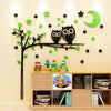 Owl tree wall art