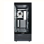 Tempered Glass Gaming Case Black