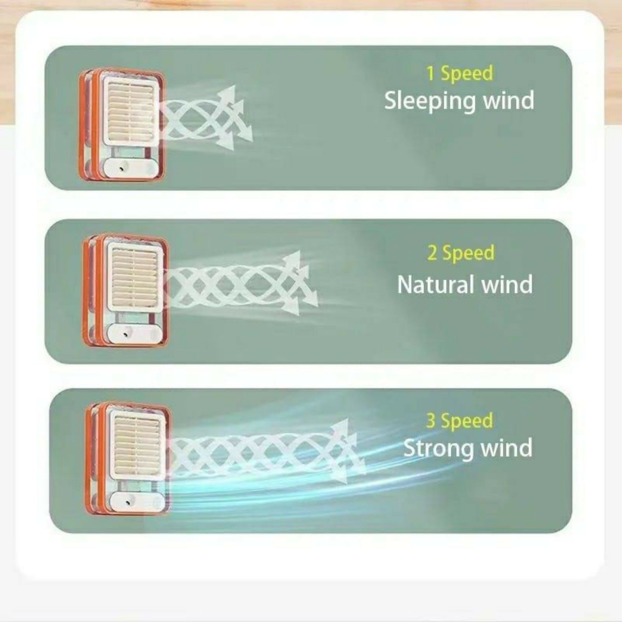 Rechargeable Mini Air Cooler Fan | USB Desktop Air Conditioner with Humidifier & Purifier – 3 Speed SEO Description: Stay cool and refreshed with this Rechargeable Portable Desktop Air Cooler Fan, featuring USB power, 3 adjustable speed levels