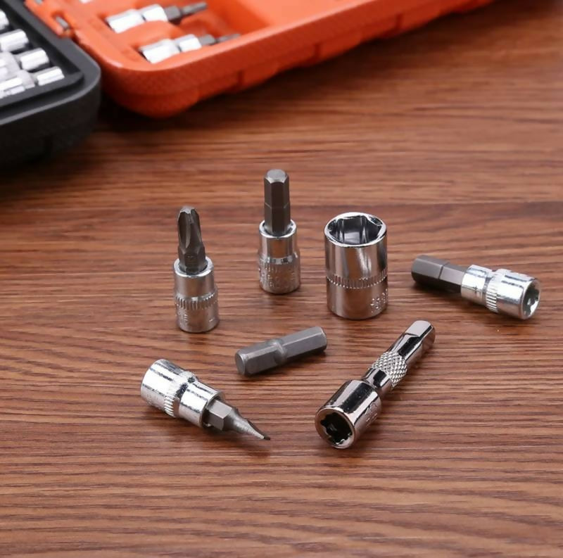 Complete Ratchet & Bit Tool Kit