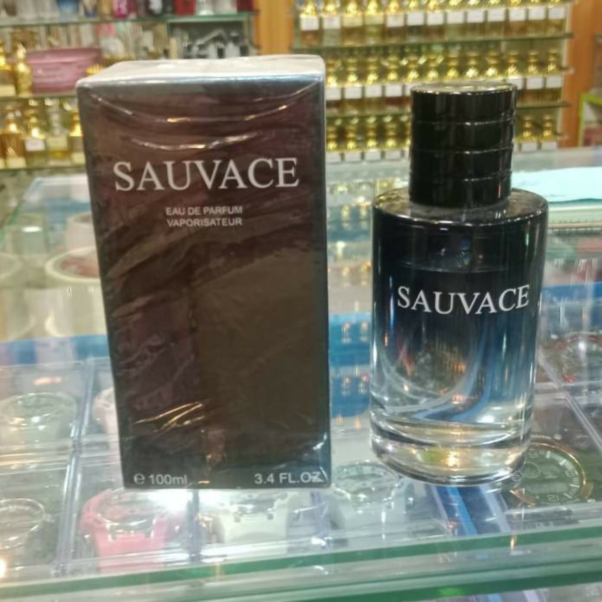 Sauvace Eau De Parfum 100ml – Powerful Masculine Fresh & Woody Fragrance