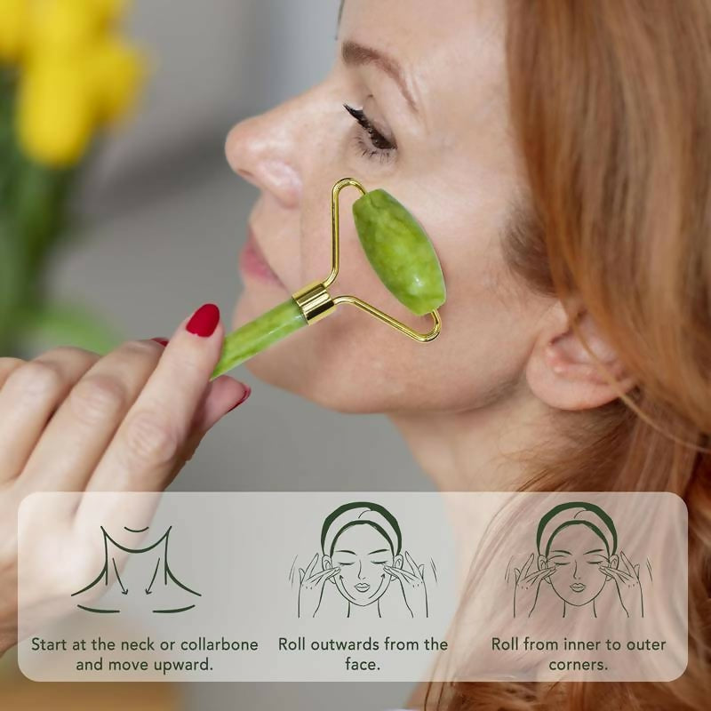 Jade Roller Facial Massager