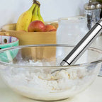 Manual Non Stick Steel Flour Cream Mixer Beater | Dough Whisk Mixer, Kitchen Baking Blender Tool