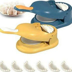 2-in-1 Manual Dumpling Maker & Dough Press Machine | Portable Samosa & Gujiya Mould Tool | Easy Kitchen DIY Pastry Accessory