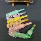 Pack of 6 Bottle Shaped Kromi Character Highlighters for Girls and Boys – Cute Stationery Set