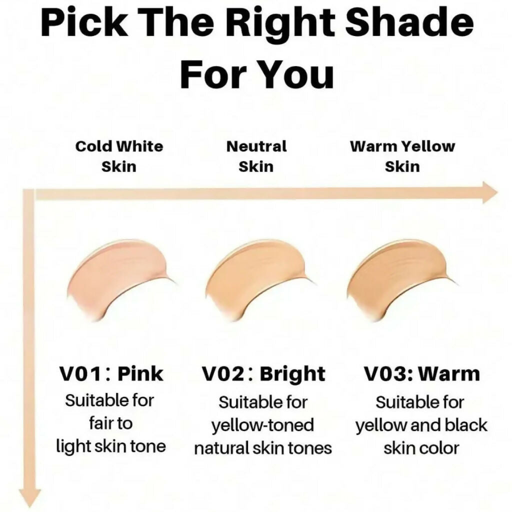 FV Oil Absorb Liquid Foundation, Lightweight Matte Coverage