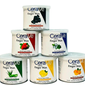 CeaVe Halawa Finger Wax, Precise Hair Removal & Skin Nourishment, for Face and Body
