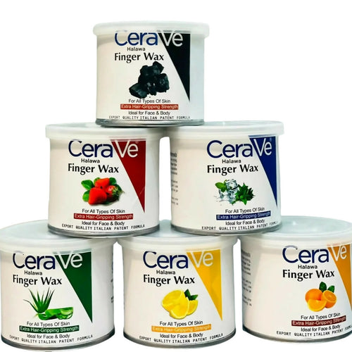 CeaVe Halawa Finger Wax, Precise Hair Removal & Skin Nourishment, for Face and Body