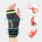 Professional Wrist Support Sleeve Half Finger Wrist Band – Palm & Wrist Support for Sports, Gym & Daily Use