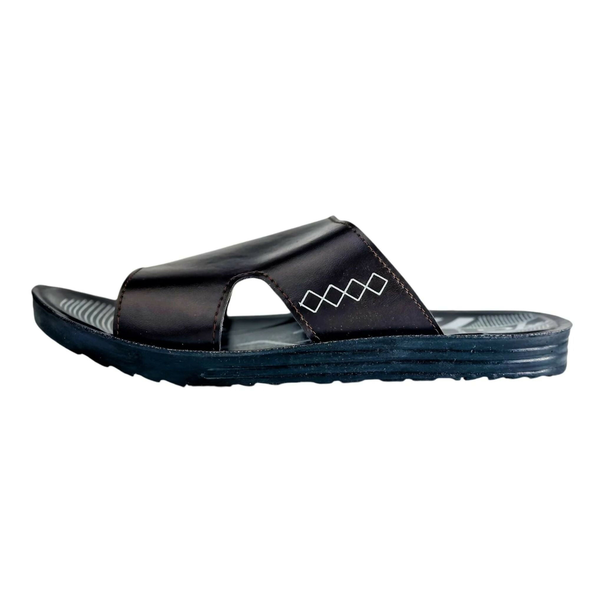 Open-Toe Slip-On Sandals
