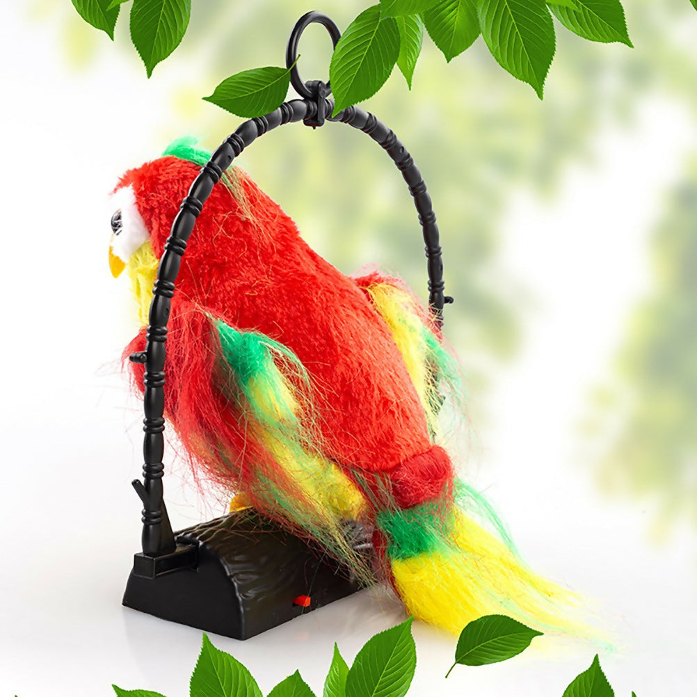 Talk Back Talking Parrot Toy – Repeats Speech, Educational & Fun for Kids