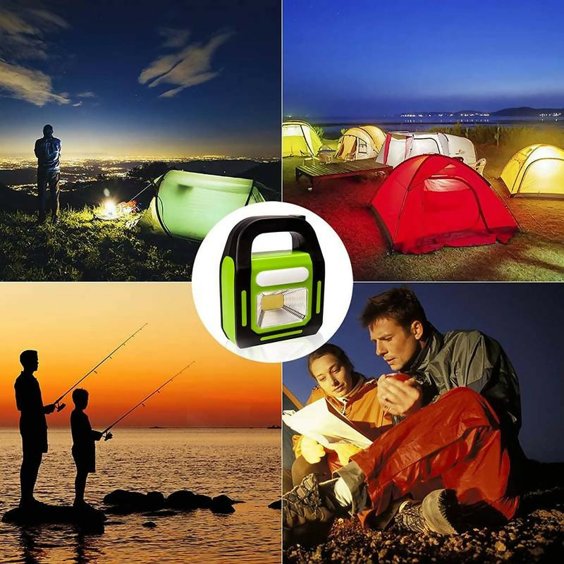 Solar Rechargeable 3-in-1 Emergency Light – Hurry Bolt Portable LED Work Light, Torch & Power Bank