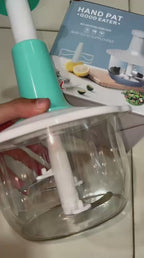 1.5L Push Chopper | Hand Press Manual Push Chopper For Kitchen Use | Food Chopper Multipurpose