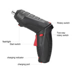 Premium Quality 47-in-1 Rechargeable Electric Screwdriver Set – Chrome Vanadium Steel Precision Tool Kit