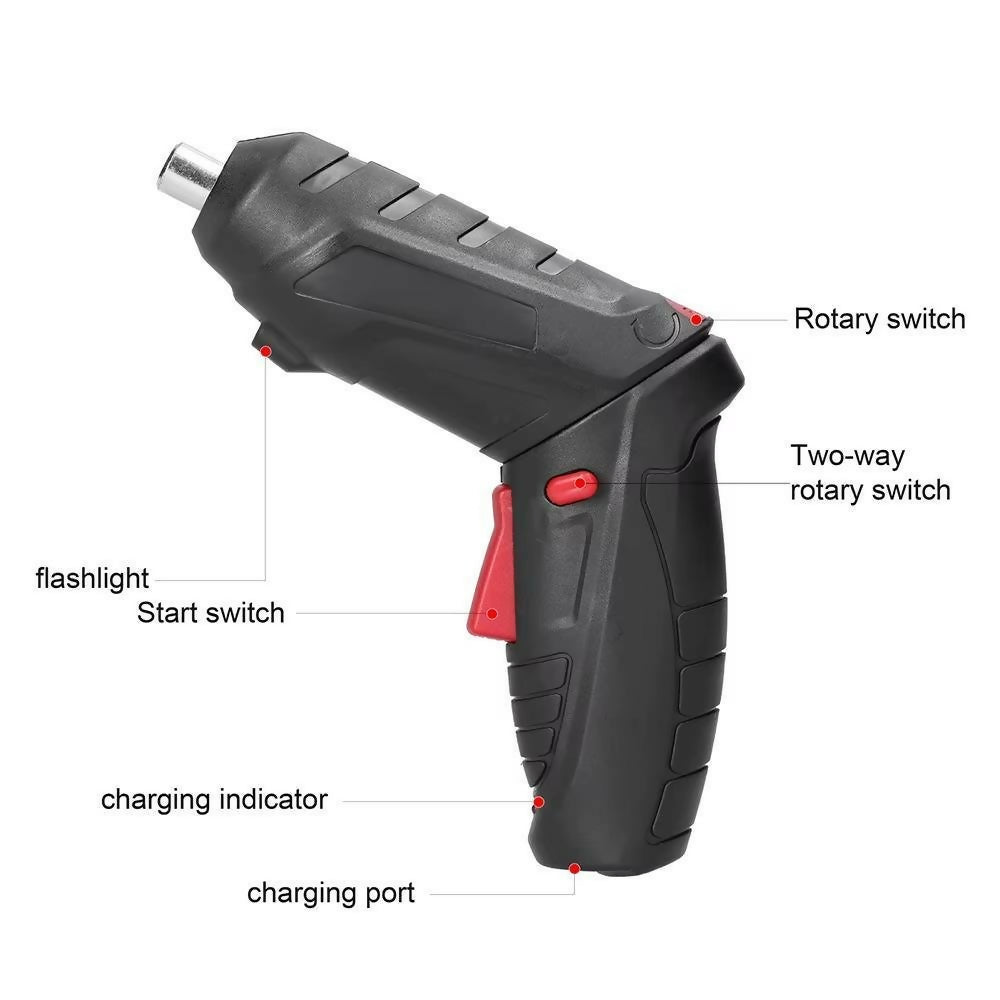 Premium Quality 47-in-1 Rechargeable Electric Screwdriver Set – Chrome Vanadium Steel Precision Tool Kit