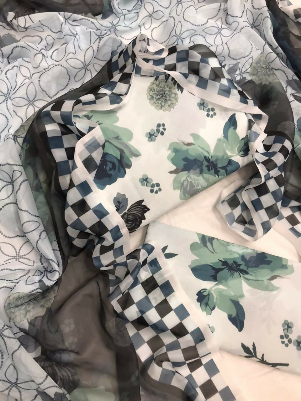 Floral Digital printed Women apparel for women